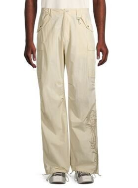 $795 NWT Reese Cooper Field Of View Desert Marigold Embroidered Cargo Pants 38